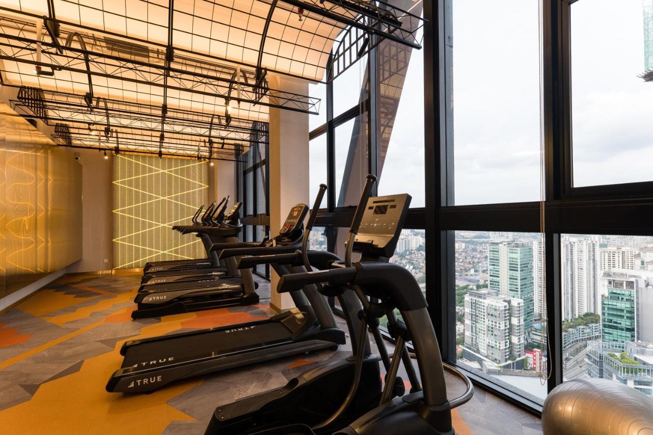 קואלה לומפור Scarletz Klcc Studio Suites 4 Pax Luxury Modern Style Wifi 100Mbps מראה חיצוני תמונה