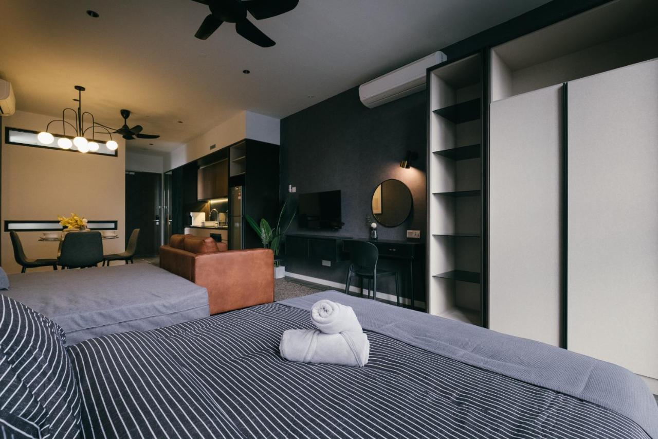 קואלה לומפור Scarletz Klcc Studio Suites 4 Pax Luxury Modern Style Wifi 100Mbps מראה חיצוני תמונה